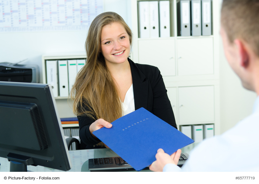 Klassische Bewerbungsmappe