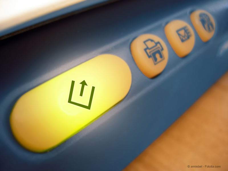 Scanner Leucht-Tastatur