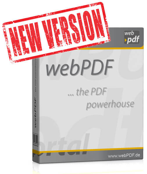 Neues Update von webPDF - Produktbox